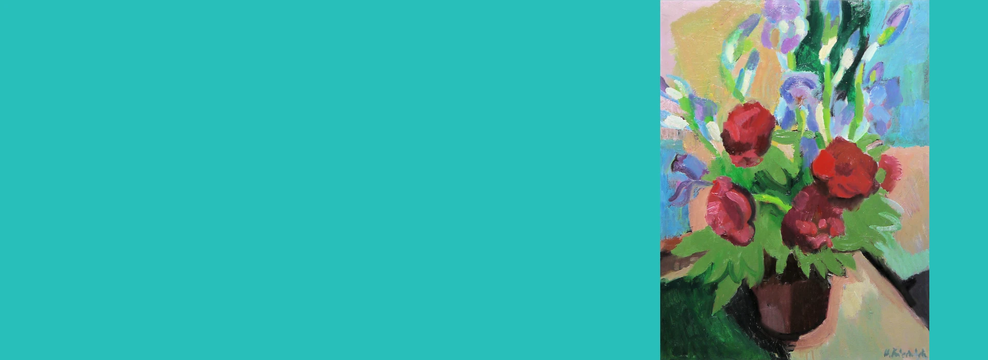 Heinz Friedrich, Expressive Blumen