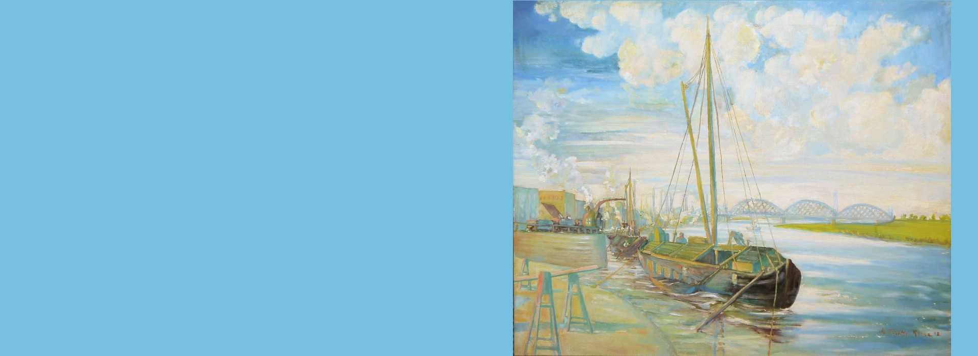 F. Max Richter-Reich, Duisburg Hafen