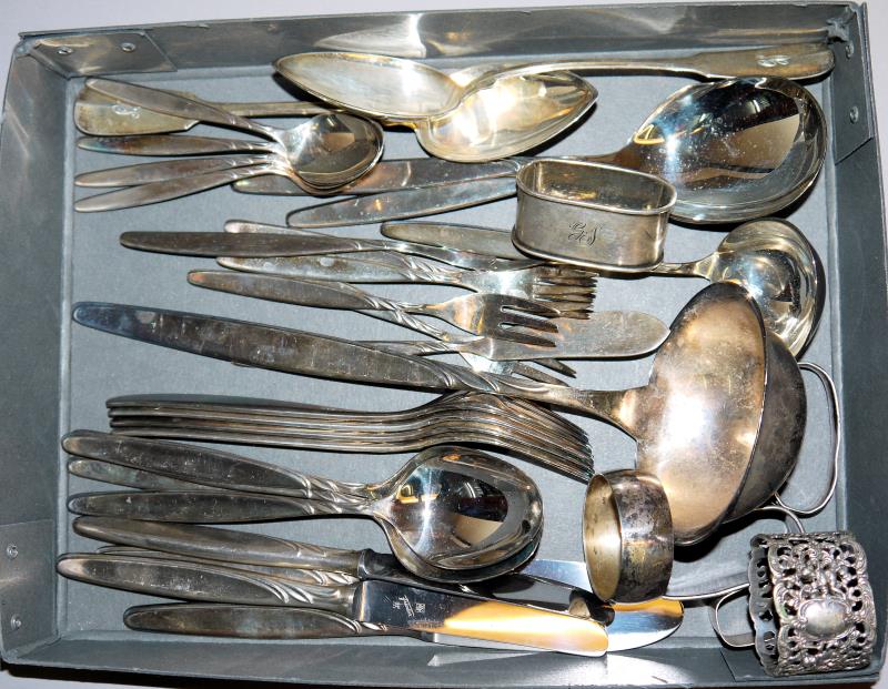 hygienisch gereinigt gebraucht 50 Stück Mocca-Löffel Besteckserie *1824*