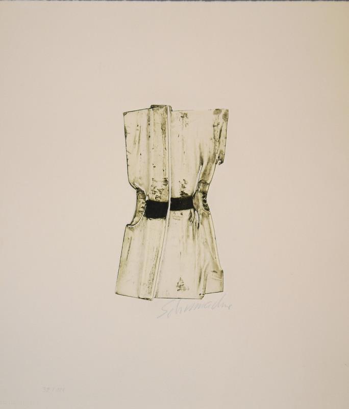 0374Bernard Schultze & Emil Schumacher, 2 sigierte Grafiken, edition