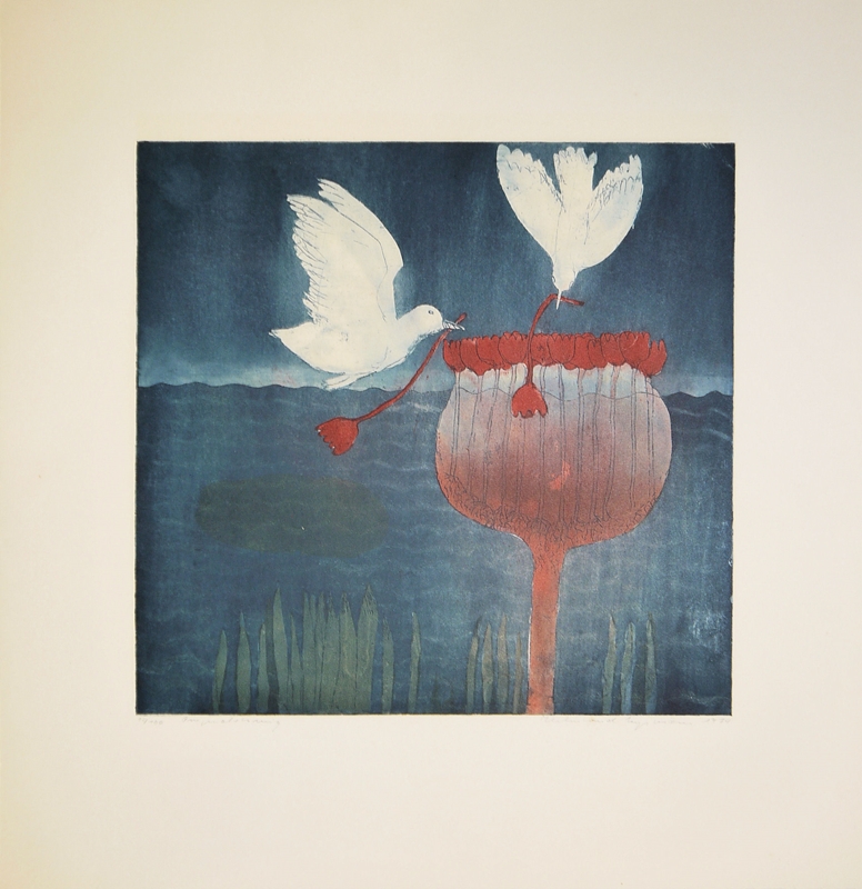 0265Slg. Grafik Andreas Paul er, Helmtrud Nyström, Paul Redeker u