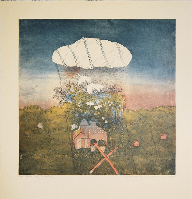 0265Slg. Grafik Andreas Paul er, Helmtrud Nyström, Paul Redeker u