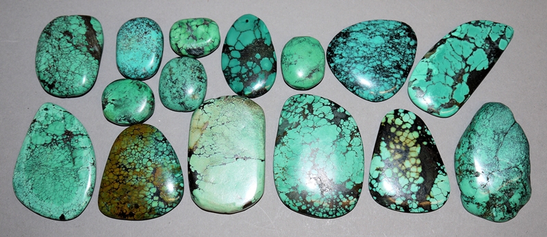 0511Sammlung tibetischer Türkise K&K Auktionen in Heidelberg