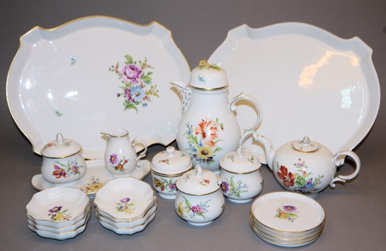 0634Slg. Porzellan, Höchst K&K Auktionen in Heidelberg