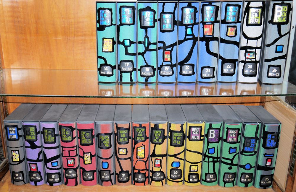 Friedensreich Hundertwasser, Brockhaus Enzyklopädie in 24 Bänden, ungebraucht