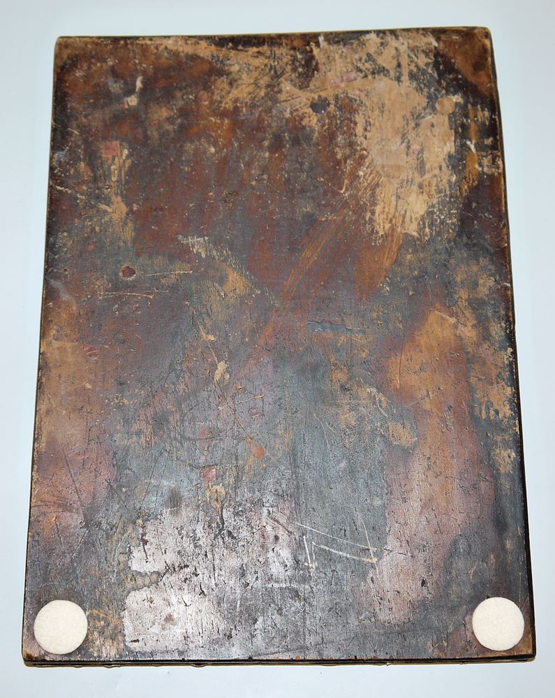 0713-Festtagsikone mit Silberoklad, Russland 1876 - Image 2