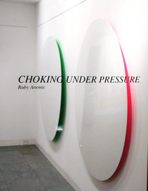 0420-Ruby Anemic, Hidden Art Magenta, große Wandplastik aus Aluminium von 2008 – Bild 4