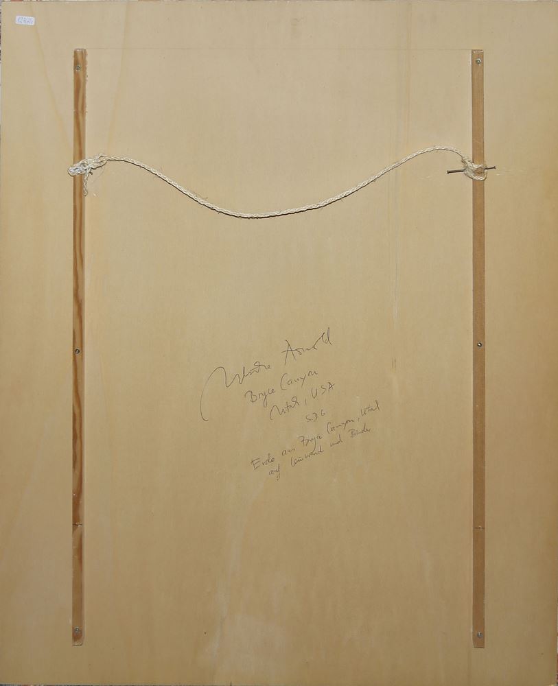 0015-Ulrike, Arnold, "Bryce Canyon, Utah" und "Flagstaff, Arizona", Mischtechniken, 1 x 2006, dazu sign. Ausstellungskatalog Ulrike Arnold, Earth, 2009 - Image 2
