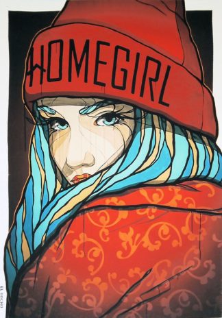 0031-El Bocho, "Homegirl", signierter Fine Art Print