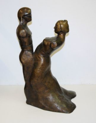 0042-Lutz Brockhaus, "Tango", Bronzegruppe von 1977