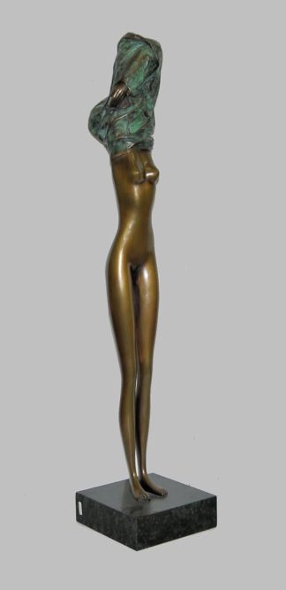 0046-Bruno Bruni, "La bella" - die Schöne, Bronzeplastik