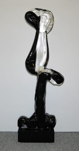 0062-Luciano Castelli, Glasskulptur "La Nascita", Murano 1998