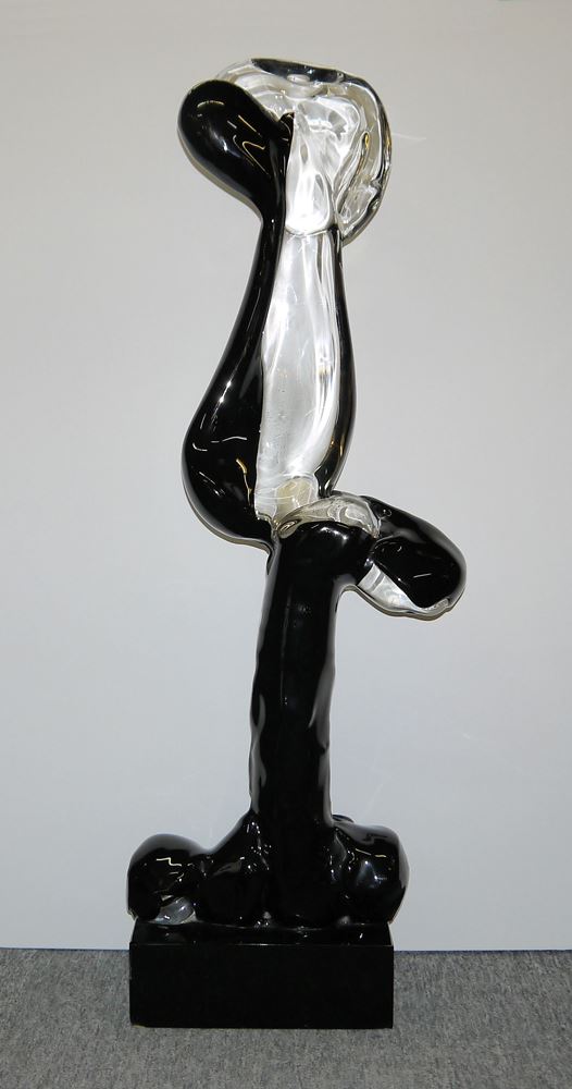0062-Luciano Castelli, Glasskulptur „La Nascita“, Murano 1998
