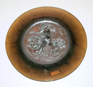 0079-Raymond Corbin, Jahreszeiten Relief "Été", Glasteller Daum 1970