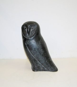 0081-Reinhard Dachlauer, Eule, Bronzeplastik