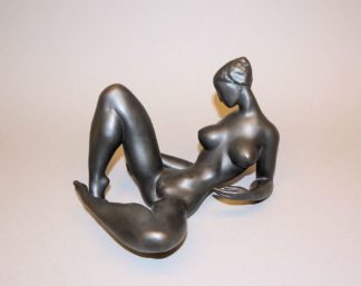 0099-Heinrich Deutsch, "Die Erwartung", Bronzeplastik von 1979