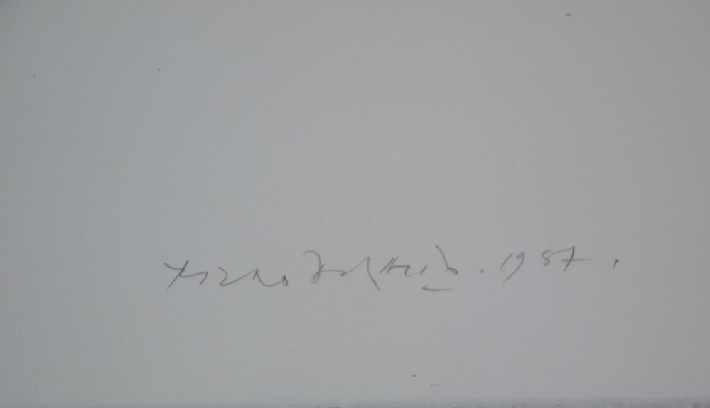 0106-Piero Dorazio, Composizione con Triangoli , große sign. Farblithographie von 1987 – Bild 2