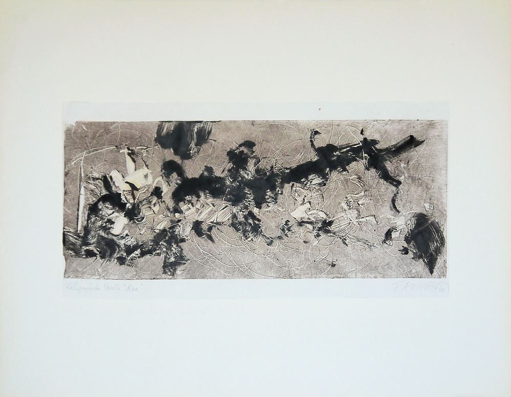 0120-Fathwinter, Informel, 3 signierte Monotypien – Bild 2