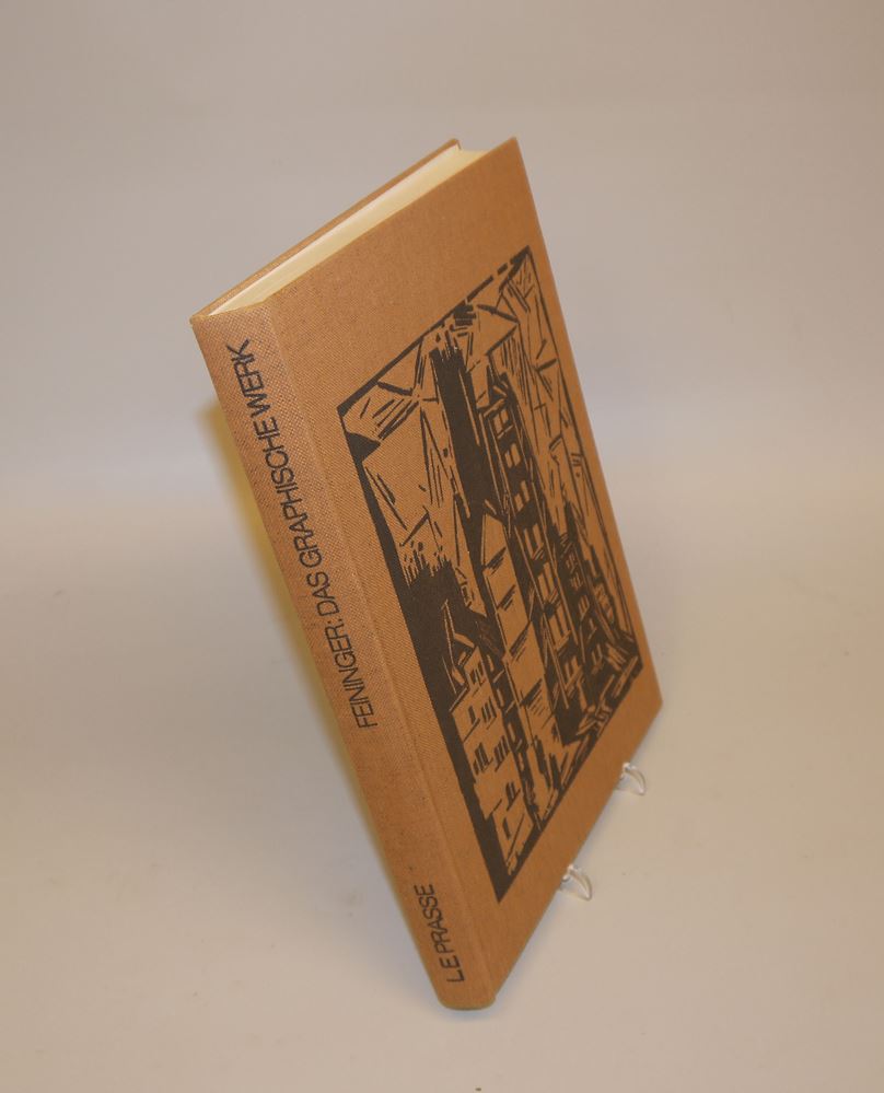 0125-Lyonel Feininger, "Troistedt" (Lehnstedt), Holzschnitt 1919, mit WVZ "Lyonel Feininger - Das graphische Werk", darin Abb. des Blattes – Bild 3