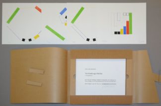 0145-Hans Jörg Glattfelder, "Verbindungs-Stücke", Mappe mit 11 monogrammierten Original-Lithographien von 1996