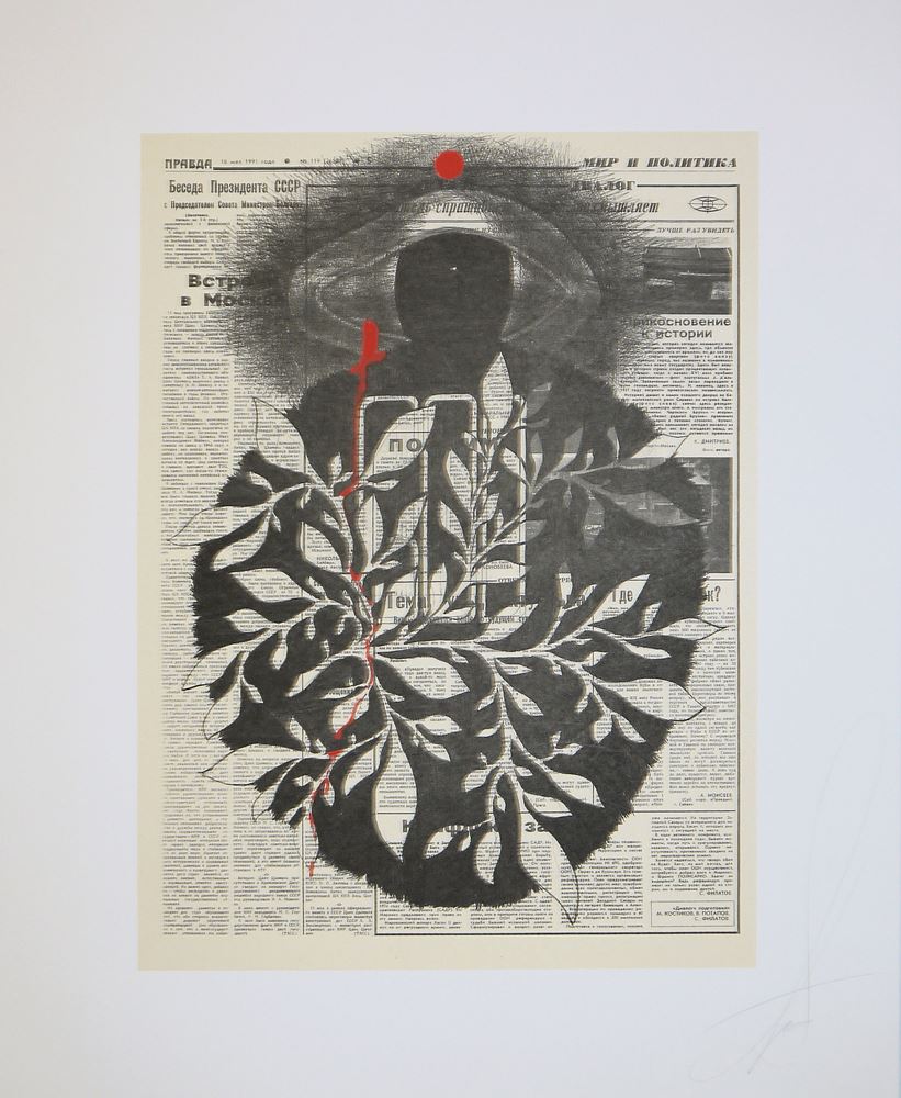 0163-Graphikkonvolut mit 10 Arbeiten Griffelkunst und einem Plakat v. Horst Janssen, alle signiert - Image 5