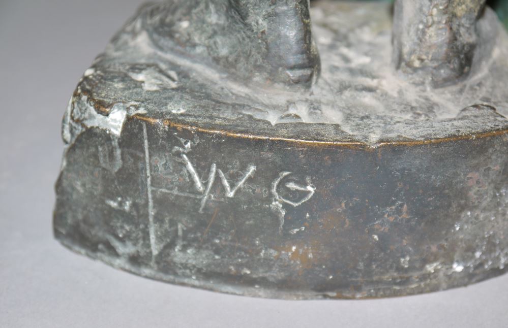 0165-Waldemar Grzimek, Entwurf Uwe und Eva, Bronzeplastiken von 1979 - Image 4