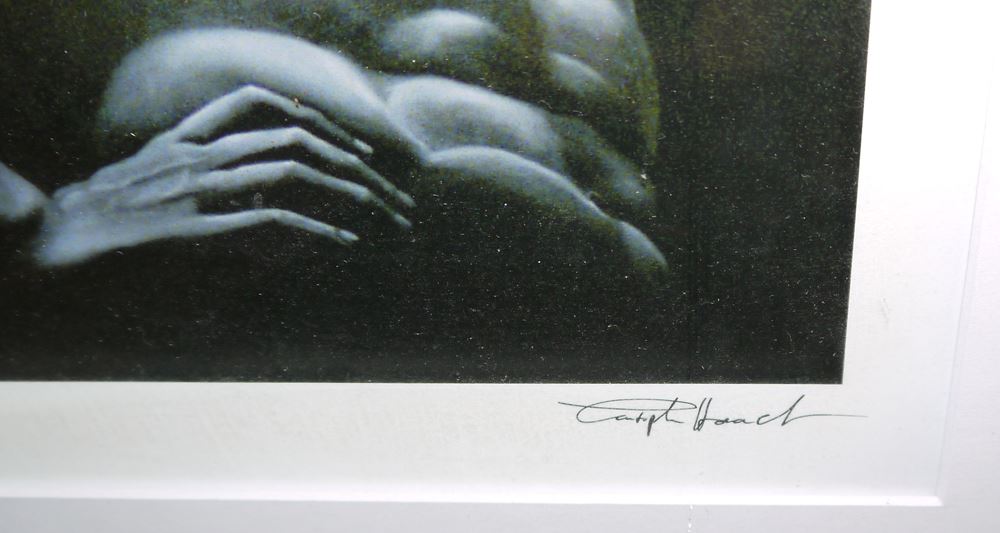 0169-Christoph Haack, Antike Skulptur, 2 signierte Farbserigraphien - Image 3