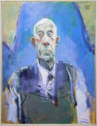 0202-Jost Heyder, Oskar Kokoschka, Ölgemälde, gerahmt