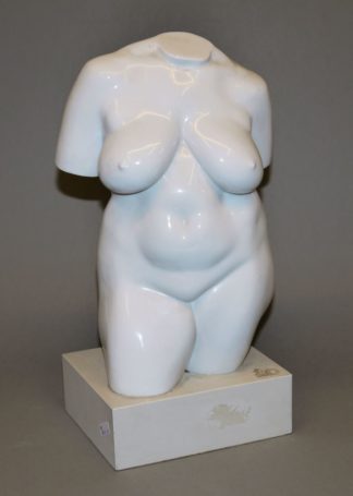 0207-Christian Höpfner, Porzellanplastik "Torso", Goebel Galerie, Rödental von 1982