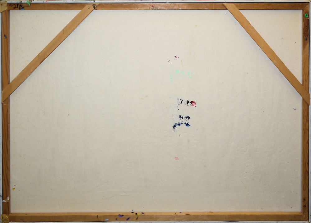 0234-Peter Robert Keil, Neo-expressive Frauenbilder, 2 große Ölgemälde von 1978 & 1983, für Selbstabholer (150/155 x 100/105cm) – Bild 3