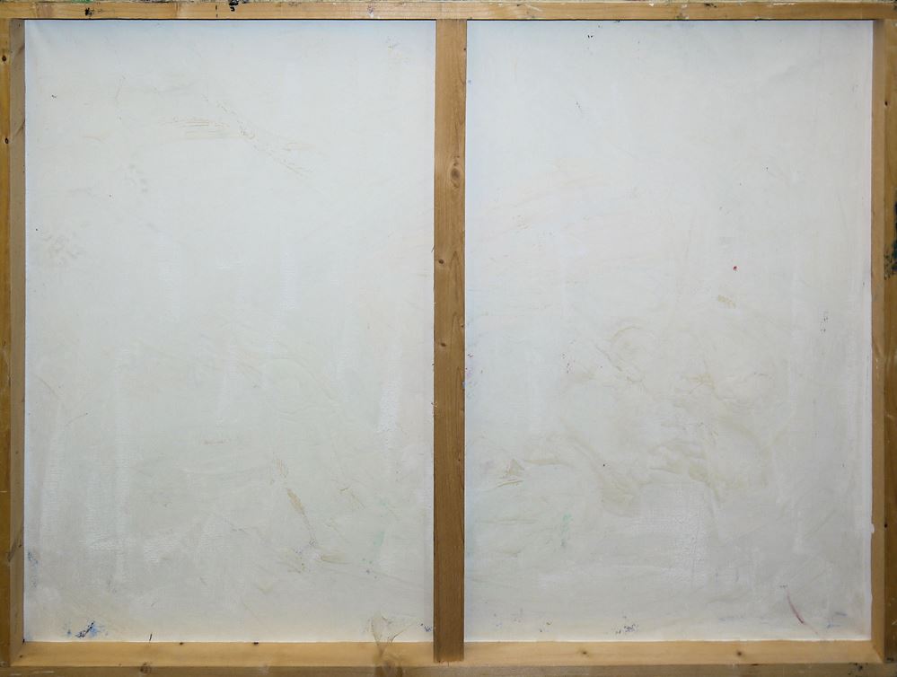 0234-Peter Robert Keil, Neo-expressive Frauenbilder, 2 große Ölgemälde von 1978 & 1983, für Selbstabholer (150/155 x 100/105cm) – Bild 6