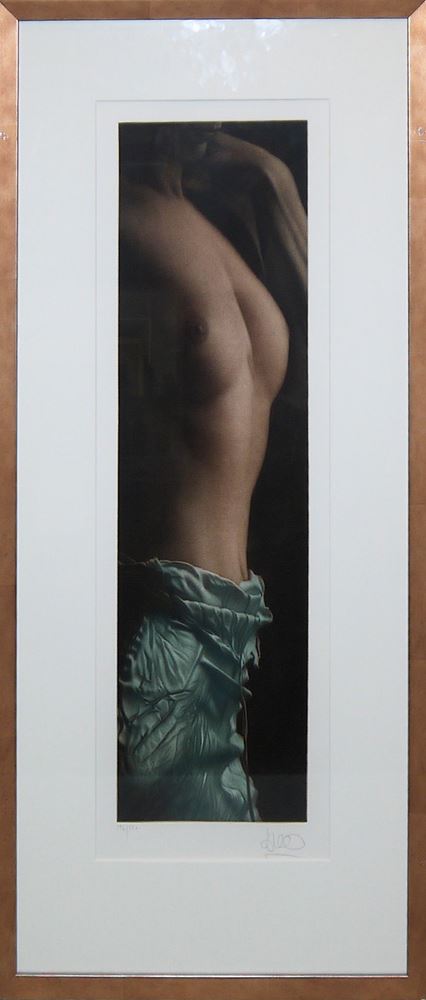 0241-Willi Kissmer, Frauenakte, 3 signierte Farbradierungen von 1999, galeriegerahmt – Bild 5