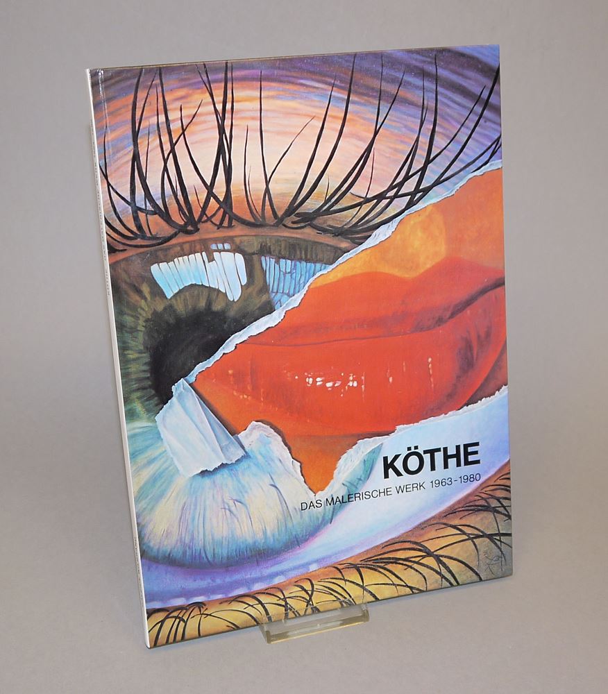 0248-Fritz Köthe, "Mobil", Bleistiftzeichnung von 1998, gerahmt, mit 2 Monographien - Image 4