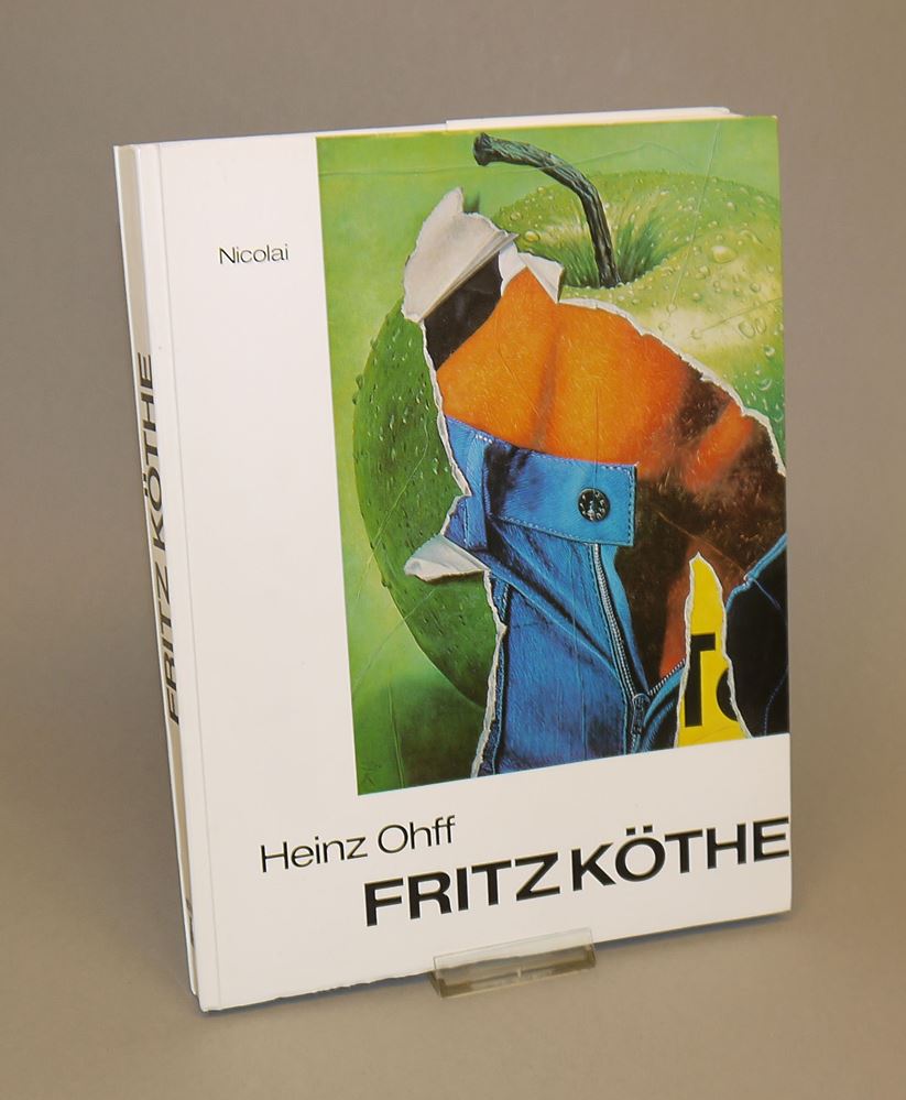 0248-Fritz Köthe, "Mobil", Bleistiftzeichnung von 1998, gerahmt, mit 2 Monographien - Image 5