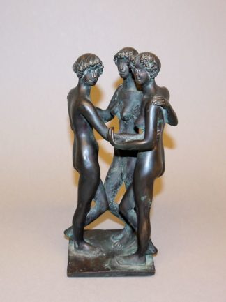 0260-Karl Heinz Krause, Bronzegruppe Drei Grazien