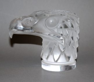 0279-René Lalique, "Tete d`Àigle" (Adlerkopf), Kristallskulptur, Entwurf 1928