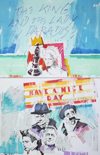 0304-Wolfgang Loesche, Pop Art, 5 signierte Farblithographien