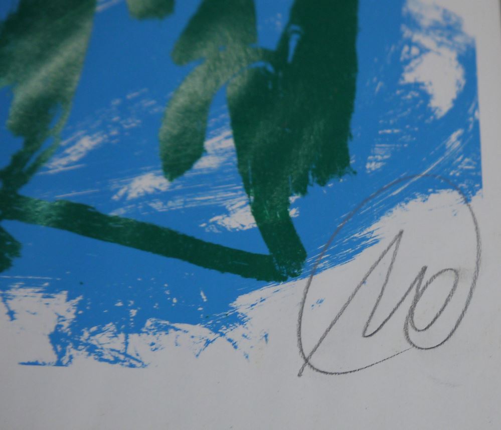 0310-Markus Lüpertz, Parsifal, signierte Farbserigraphie von 1994 - Image 2