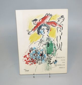 0345-Prints from the Mourlot Press von 1964, limitiertes Exemplar mit 20 Originallithographien von Calder, Chagall, Miro, Picasso u.a. (komplett) in hervorragender Erhaltung