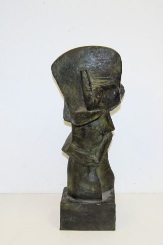 0354-Annette Nährlich, Abstrakte Figuration, Bronzeplastik