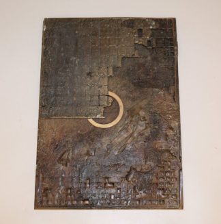 0363-Jerzy Nowakowski, "Cyrl Kontemplachyaz II", Bronzerelief