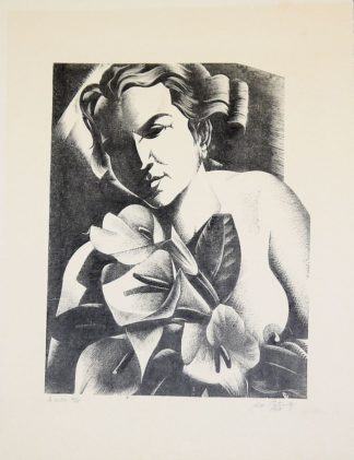 0375-Aldo Patocchi, "Le calle", sign. Holzschnitt von 1935