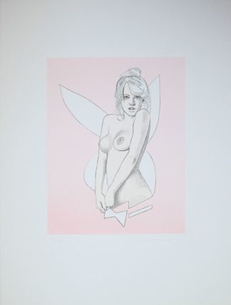 0402-Mel Ramos, Playboy Bunny, signierte Farbradierung von 2013