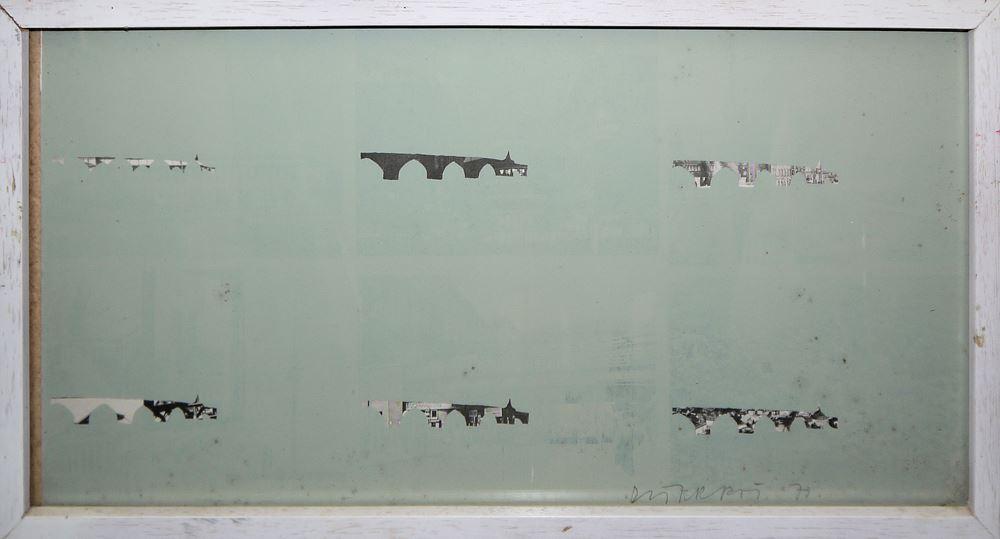 0425-Dieter Roth, Deutsche Städte: Heidelberg, München, Berlin und Düsseldorf, 4 signierte Farbserigraphien von 1970 - Image 2