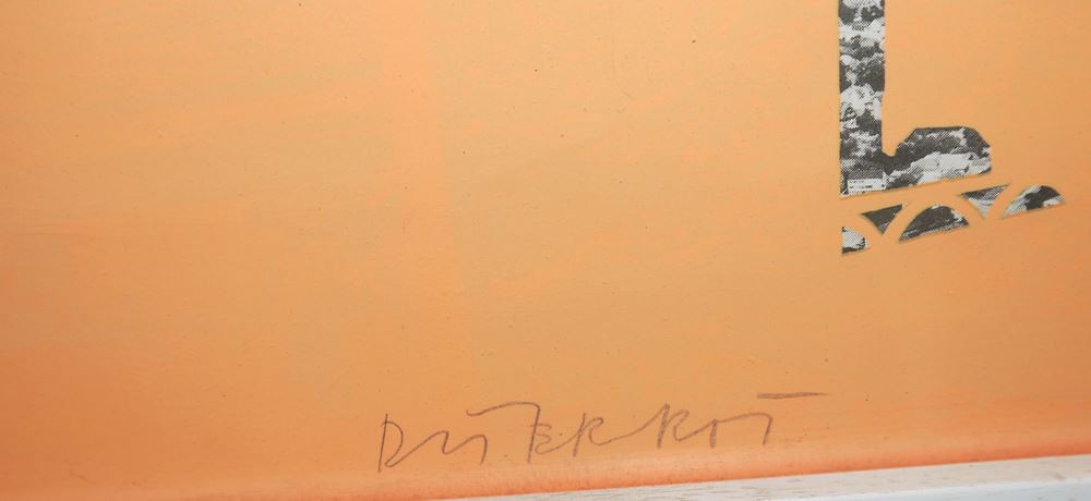0425-Dieter Roth, Deutsche Städte: Heidelberg, München, Berlin und Düsseldorf, 4 signierte Farbserigraphien von 1970 - Image 6
