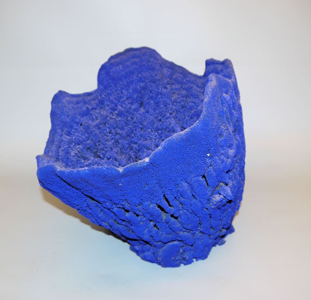 0430-Werner Ruhnau, Große "Schwamm-Skulptur" / Yves Klein, mit Original- Dokument von 2005 - Image 5