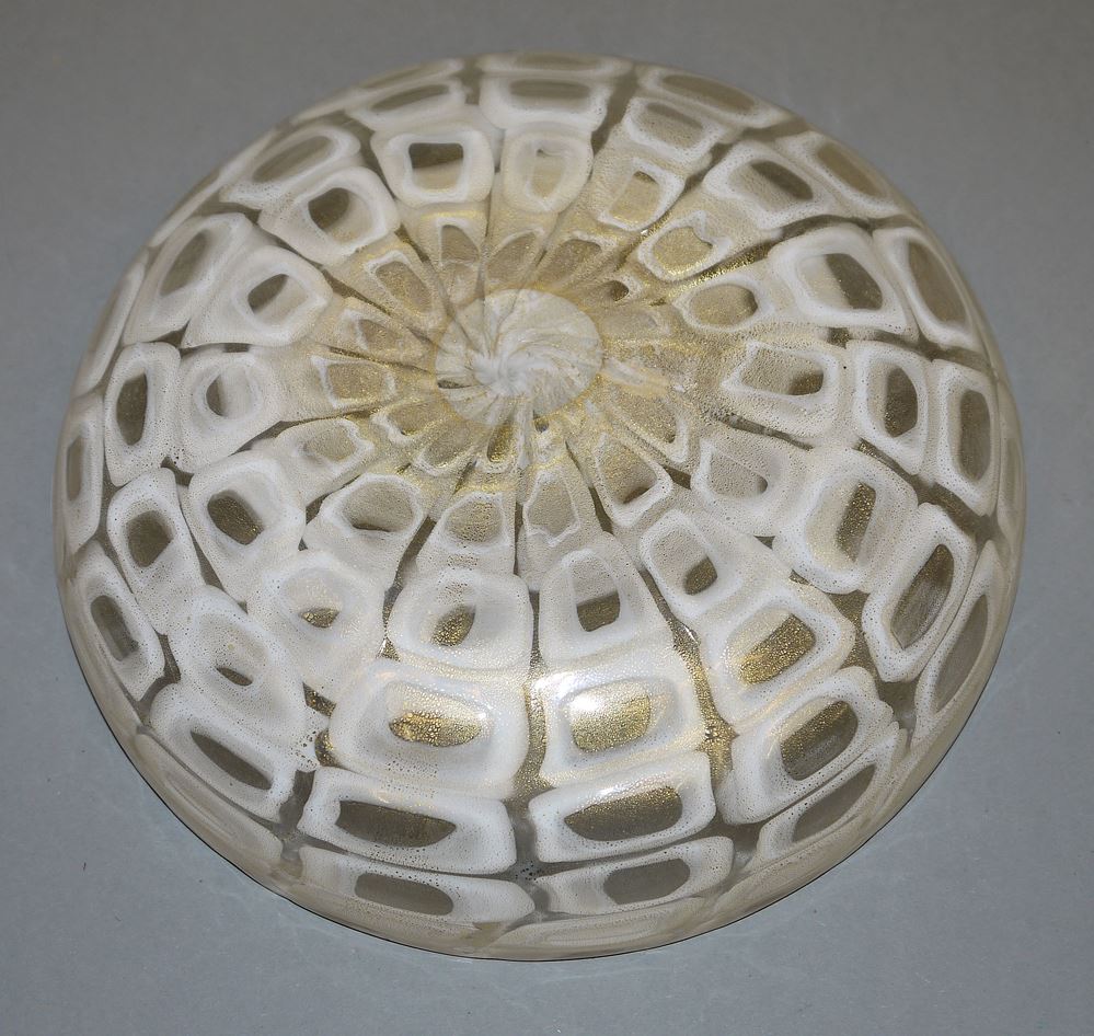 0435-Tobia Scarpa, Glaschale „Occhi“, Murano, wohl 1980er Jahre – Bild 2