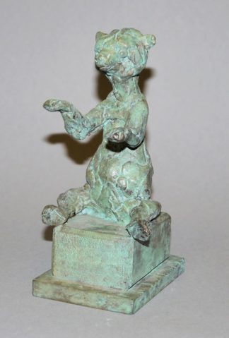 0436-Hans Scheib, "Berliner Bär", Bronzeplastik von 2002, Nr. 5/6