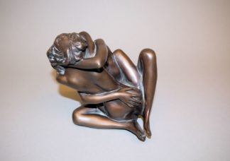 0440-Erwin A. Schinzel, Innige Umarmung, Bronze,