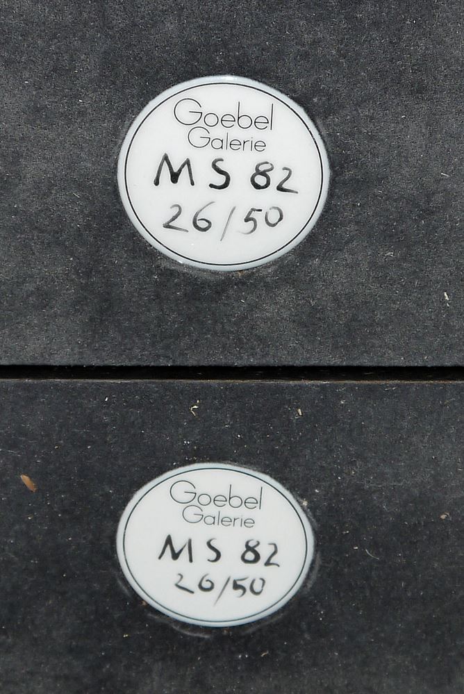 0453-Michael Schoenholtz, Vier Figuren, Porzellanplastiken, Goebel Galerie, Rödental von 1982 – Bild 2